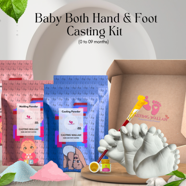 Baby Both Hand & Foot Casting Kit – (0 to 09 months)